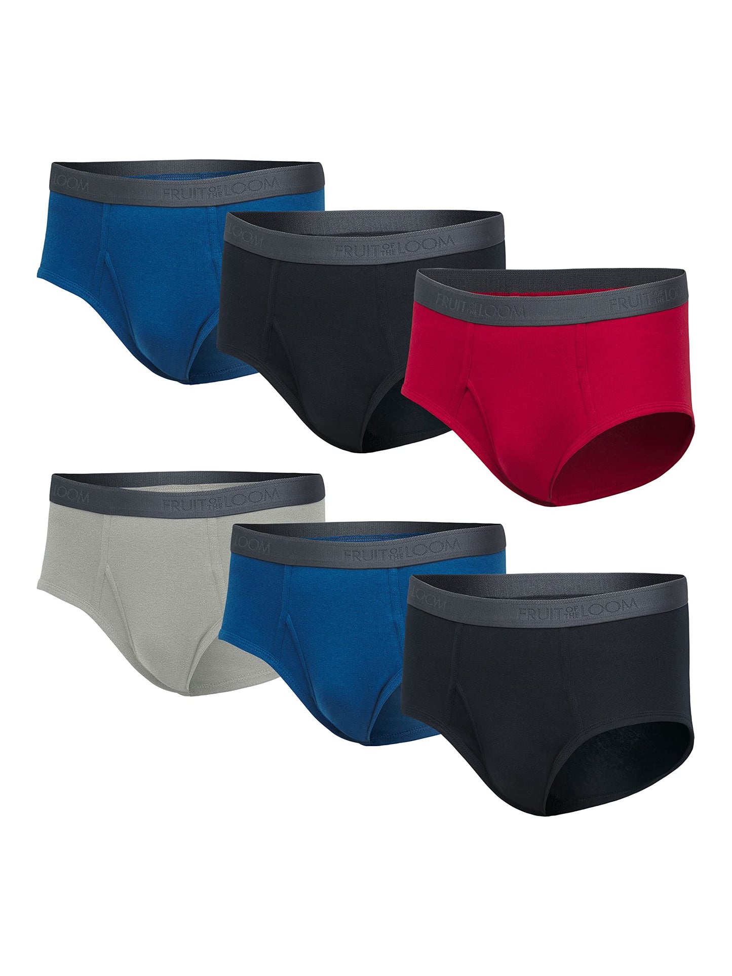 Fruit of the Loom Men's Premium COOLZONE Boxer Briefs, black/Gray (4 Pack), Small