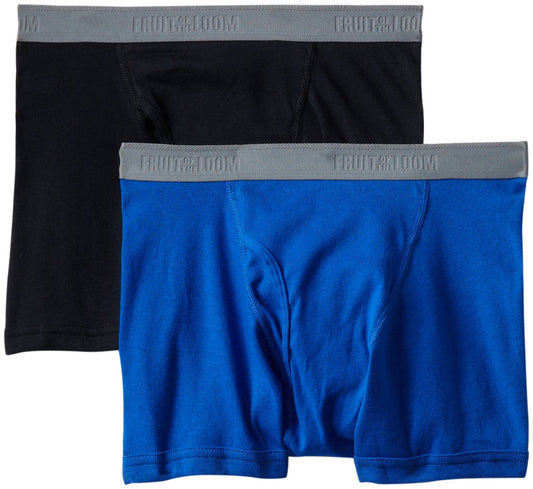 Fruit of the Loom Men's 2 Pack Premium Trunk, Assorted Colors, X-Large