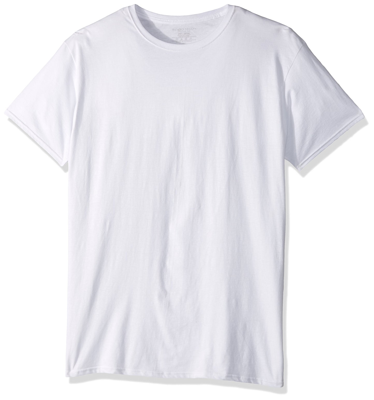 Fruit of the Loom Men's Size 3-Pack Premium Man Crew, White ice, X-Large Tall