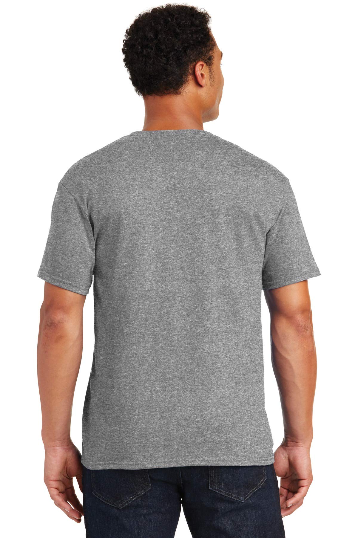 Jerzees Adult 5.6 Oz., Dri-Power Active T-Shirt, Oxford, 3X