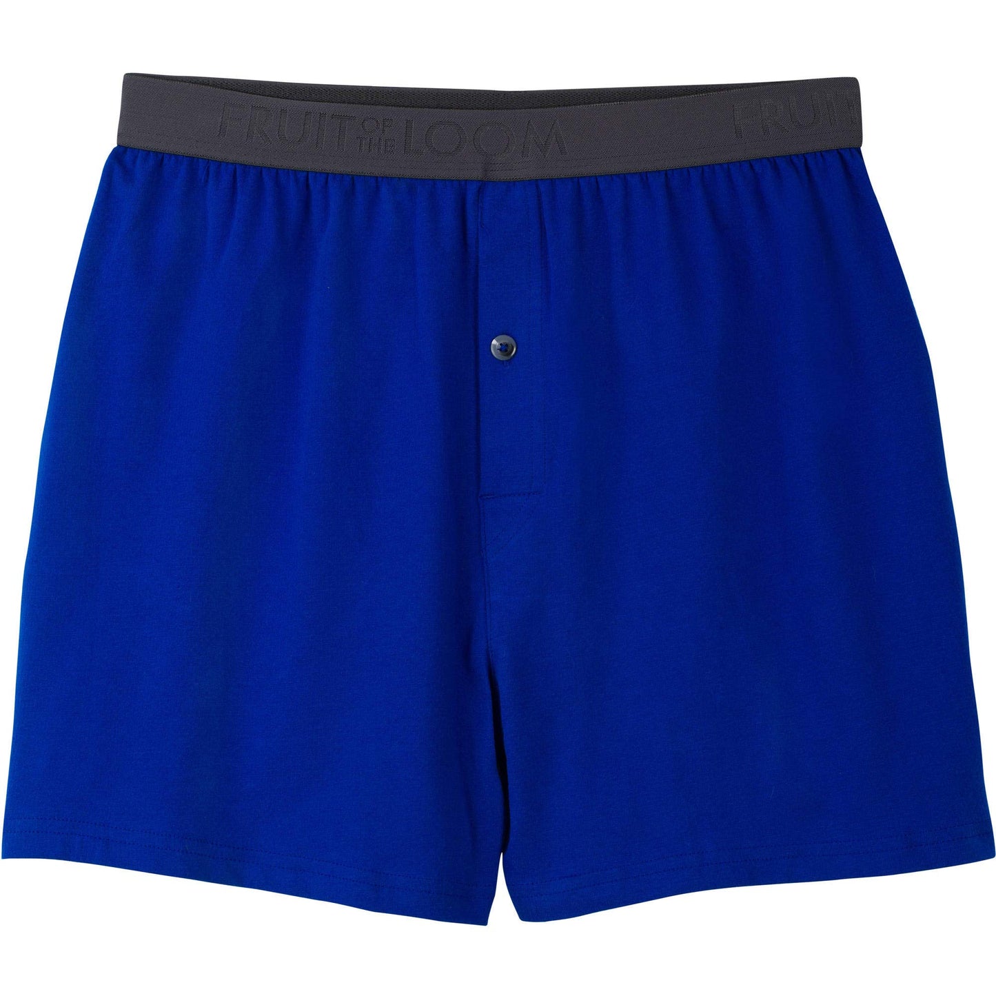Fruit of the Loom Men's Knit Boxers 5-Pack Breathable Cooling Cotton Micro-Mesh Soft Flex Waistband