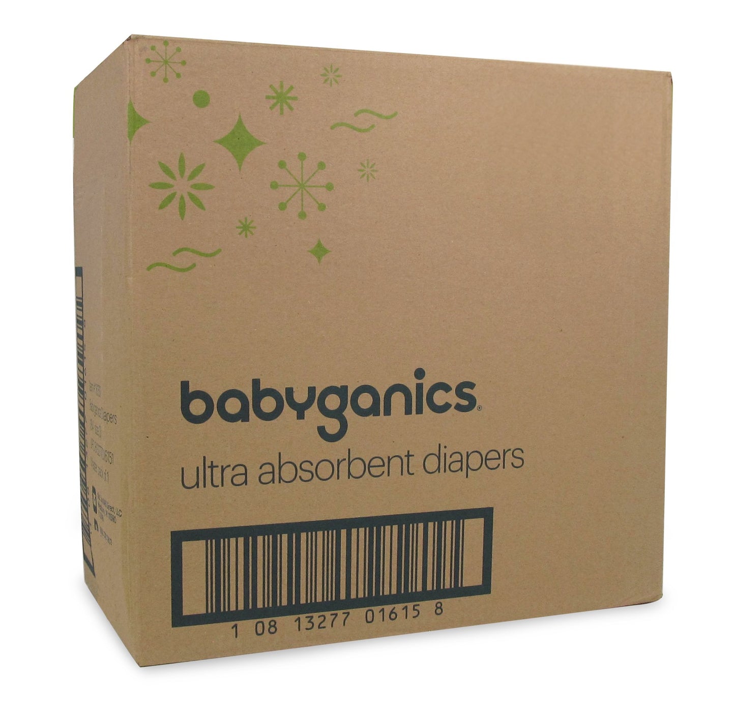 Babyganics Diapers, Size 6, 44 ct, Ultra Absorbent Diapers
