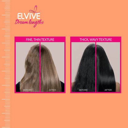 L'Oreal Paris Elvive Dream Lengths Air Volume Dry Shampoo Instantly Absorbs Oil, Long-Lasting Clean Feel, No White Residue, Instant Body, Sulfate, Paraben, Dye, Silicone Free Pack of 2, 8.32 oz