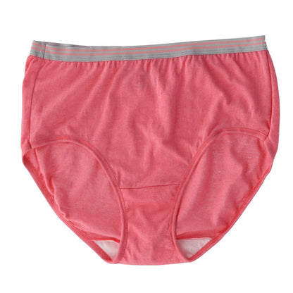 Fruit of the Loom Women's Heather Brief Underwear (6 Pair Pack), 5, Multi