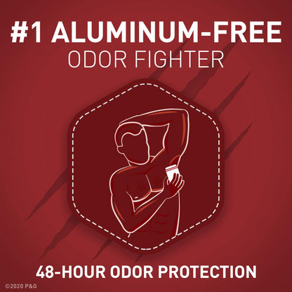 Old Spice Aluminum Free Deodorant for Men, Dragonblast, 48 Hr. Protection, 3 oz