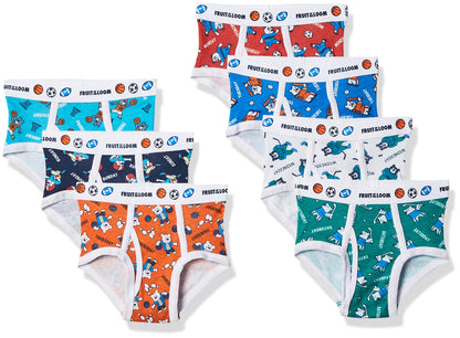 Fruit of the Loom boys Tag Free Cotton briefs underwear, Toddler‚â€“ 7 Pack Ã‚â€“ Days Week, 4-5T US