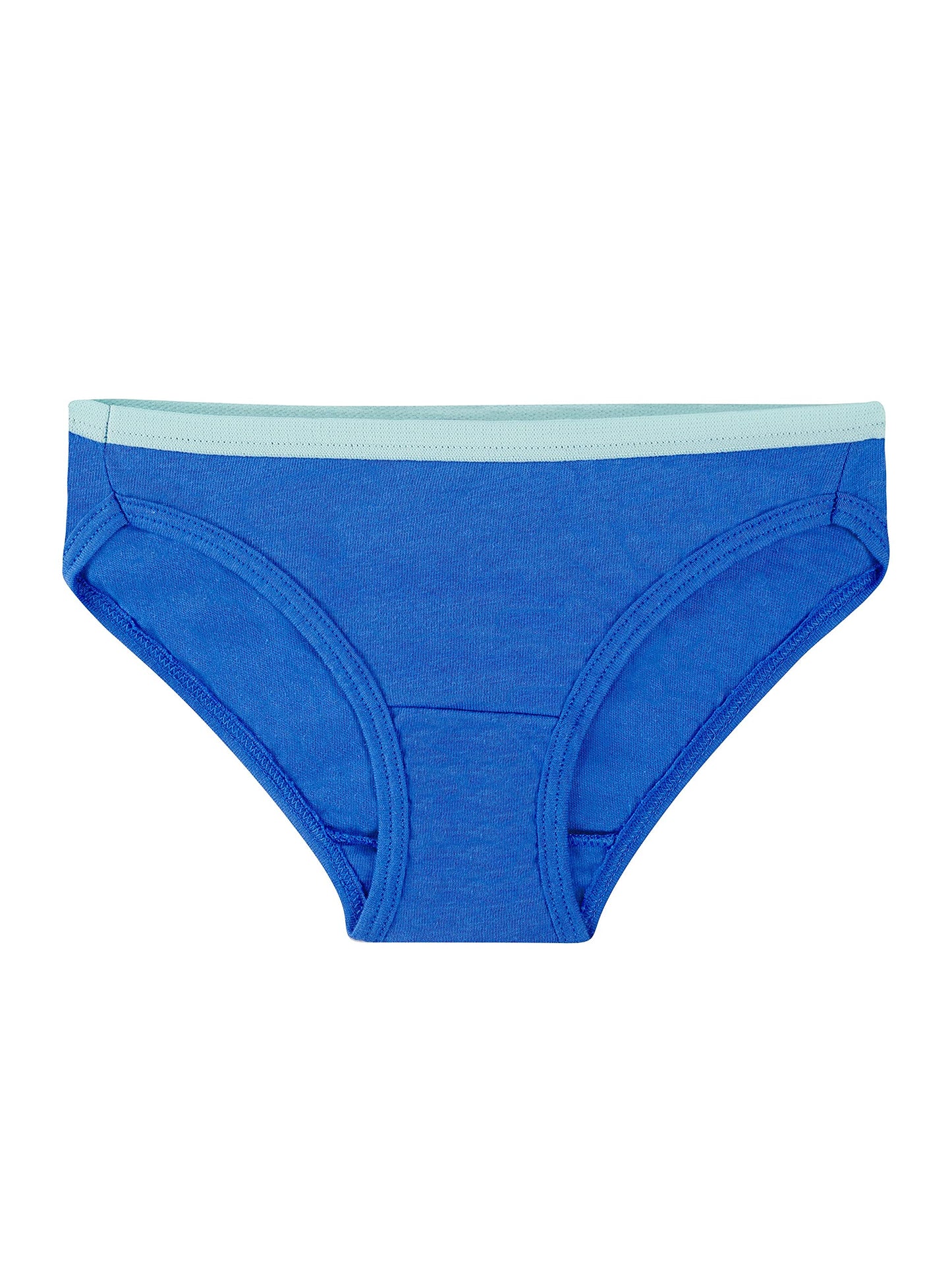 Fruit of the Loom Girls' Big Cotton Bikini Underwear, 14 Pack - Assorted Color/Pattern, 14