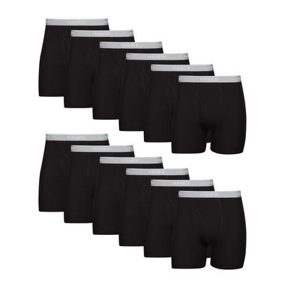 Hanes Men Boxer Briefs, Cool Dri Moisture-Wicking Underwear, 5 Pack - Multicolor, 3X-Large