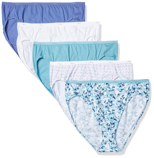 Hanes Women's Hi-Cut Panties 6-Pack_Assorted_10