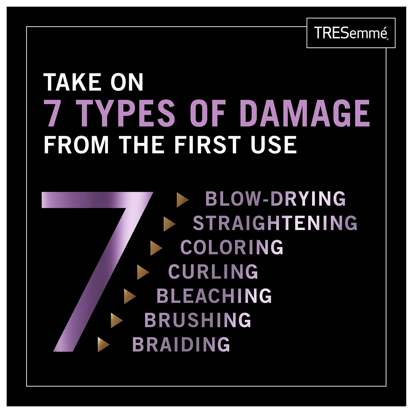 TRESemmé Shampoo, Repair & Protect, 22 oz(Pack of 4)