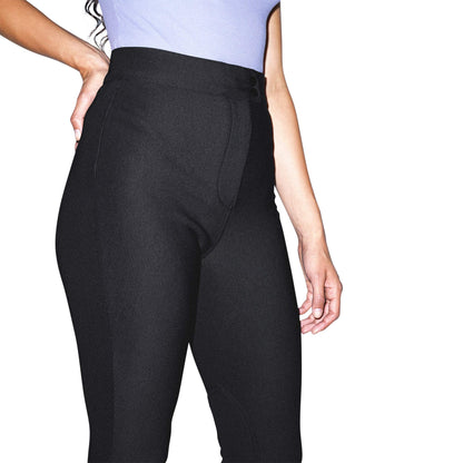 American Apparel Women's The Riding Pant, black, Small