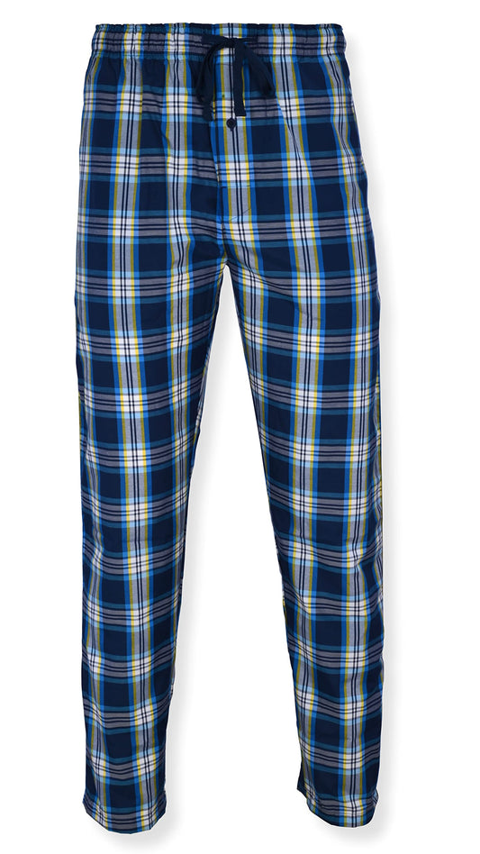 Hanes Men's Woven Pajama Pant, Navy, Large