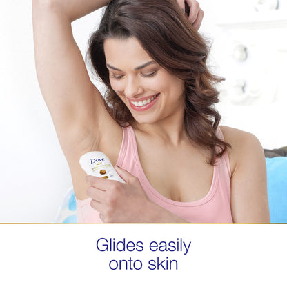 Dove Advanced Care Antiperspirant Deodorant Stick for Women, Shea Butter, for 48 Hour Protection And Soft And Comfortable Underarms, 2.6 oz