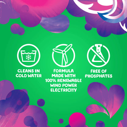 Gain flings! Laundry Detergent Soap Pods, High Efficiency (HE), Moonlight Breeze Scent, 81 Count - Packaging May Vary