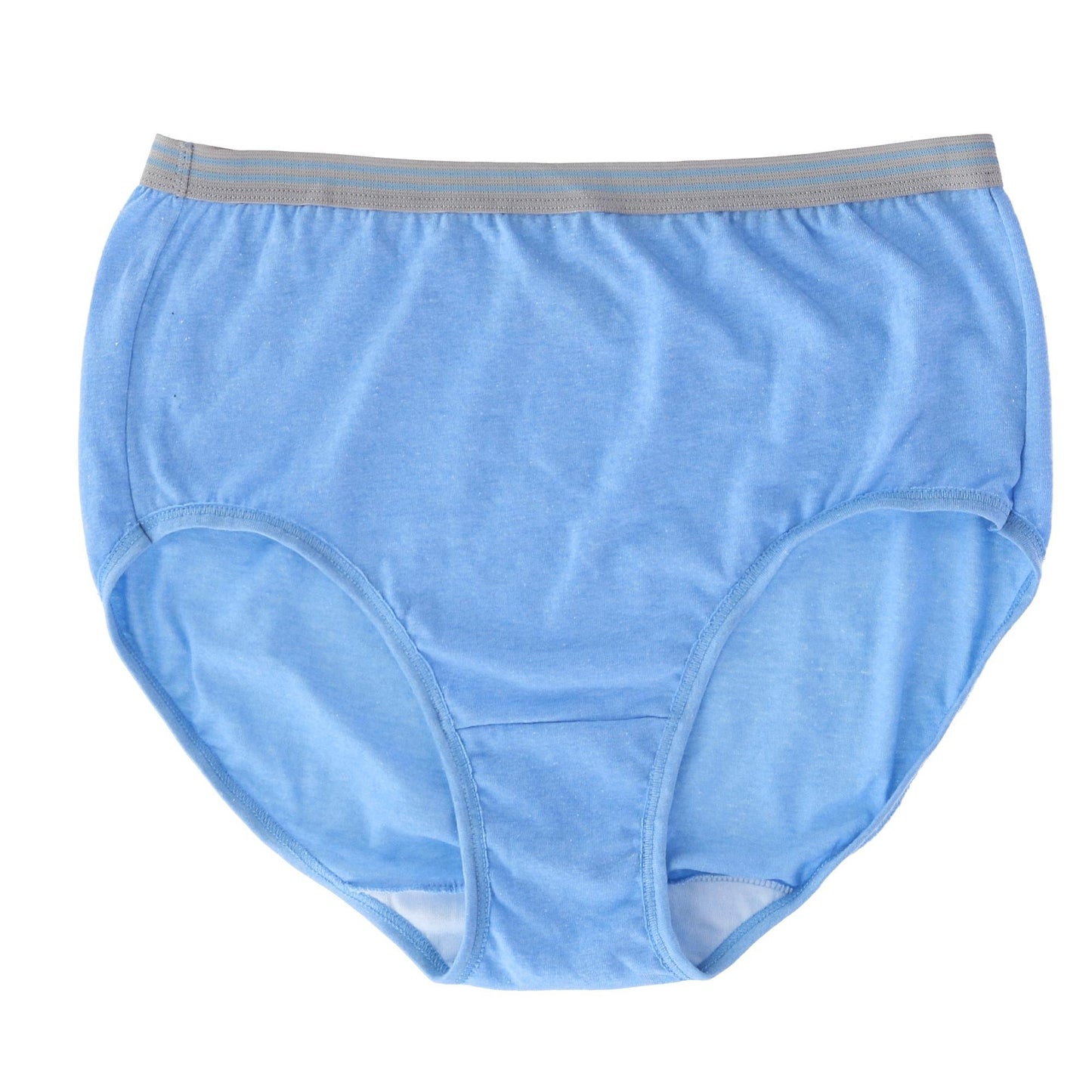 Fruit of the Loom Women's Heather Brief Underwear (6 Pair Pack), 5, Multi