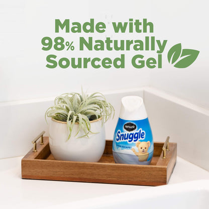 Renuzit Snuggle Seasonal Gel Air Freshener, Cozy Evergreen, 7 Ounces, 12 Count
