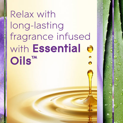 Glade PlugIns Refills Air Freshener Starter Kit, Scented and Essential Oils for Home and Bathroom, Lavender & Aloe, 3.35 Fl Oz, 1 Warmer + 5 Refills