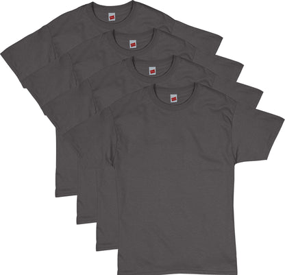Hanes mens Essentials Short Sleeve T-shirt Value Pack (6-pack) fashion t shirts, White, XX-Large US