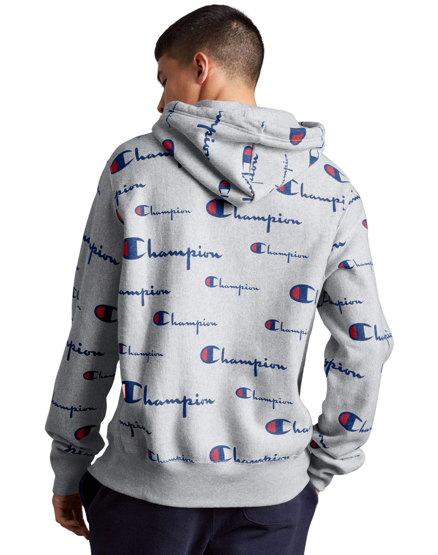 Champion Life RW All Over Logo Hoodie