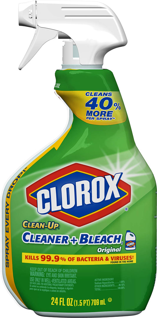 Clorox Company Clorox Clean-Up All Purpose Cleaner Spray Bottle With Bleach Original, 24 Fl Oz