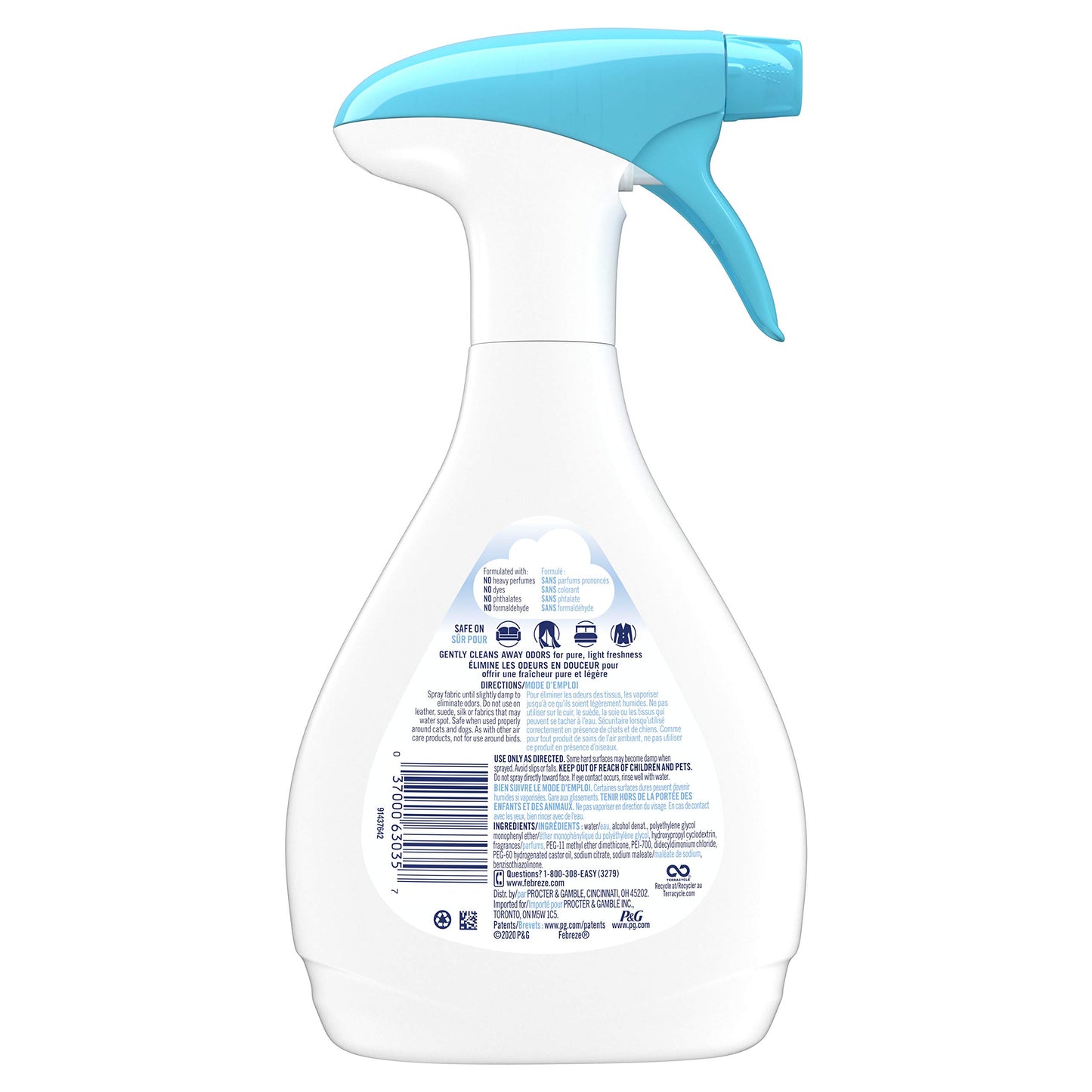 Febreze Light Odor-Eliminating Fabric Refresher, Sea Spray 500 Milliliter