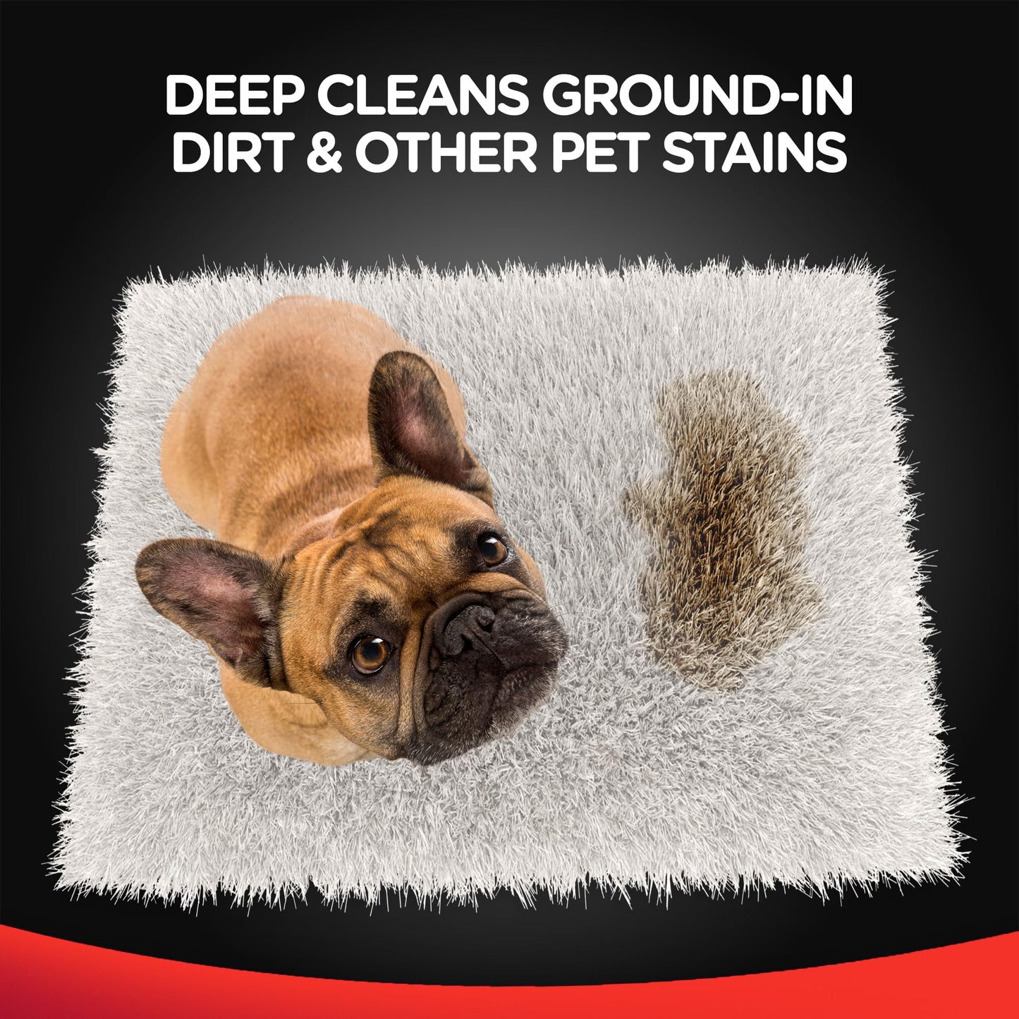 Resolve Ultra Pet Steam Carpet Cleaner Solution Shampoo, 3X Concentrate, Safe for Bissell, Hoover & Rug Doctor, Carpet Cleaner, Pet Stain and Odor Remover, Carpet Cleaner Solution, 48 oz