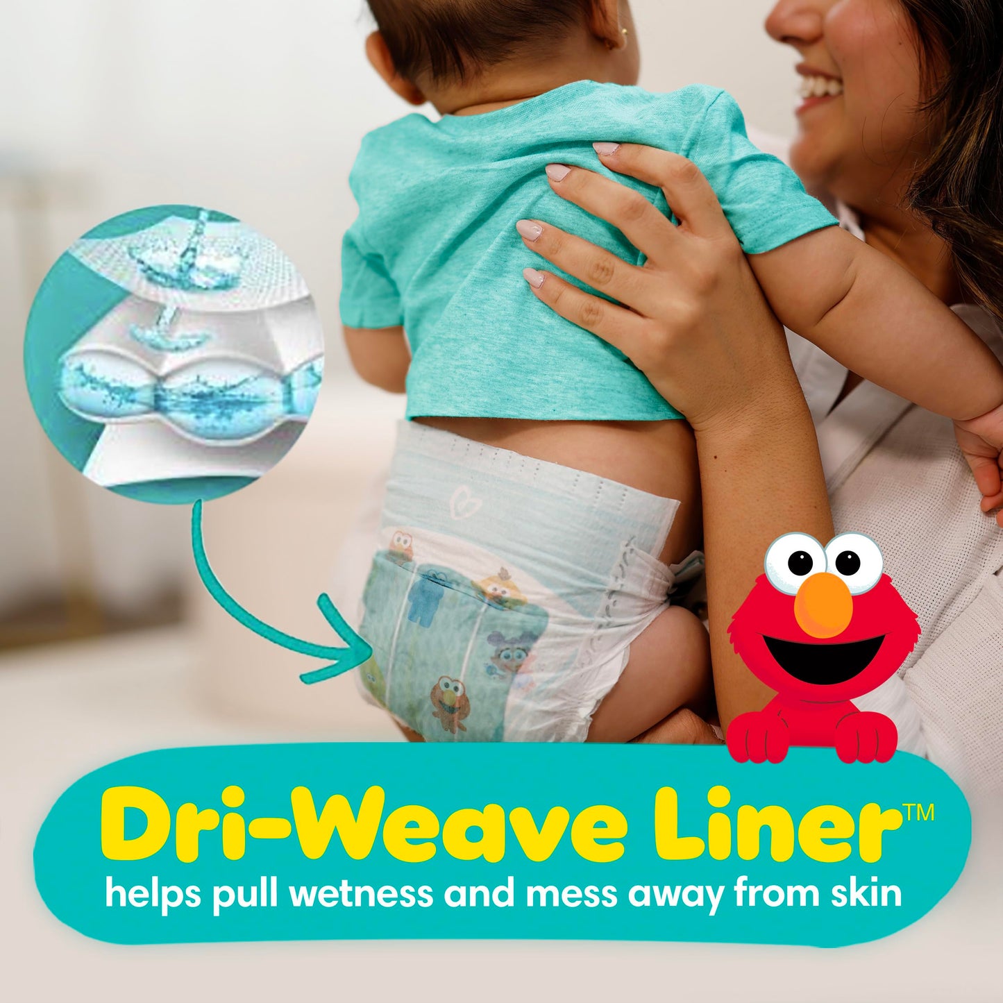 Pampers Diapers - Baby Dry - Size 5, 78 Count, Absorbent Disposable Infant Diaper (Packaging May Vary)