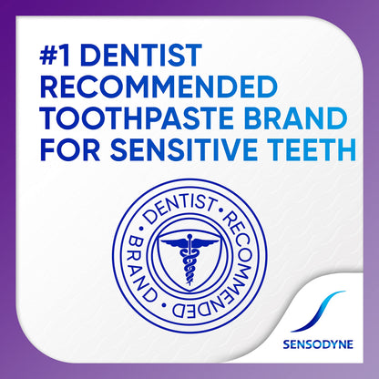 Sensodyne Rapid Relief Sensitive Toothpaste, Extra Fresh - 3.4 Ounces (Pack of 3)