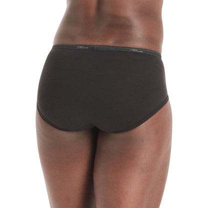 Hanes Women's No Ride Up Low Rise Cotton Brief 6-Pack