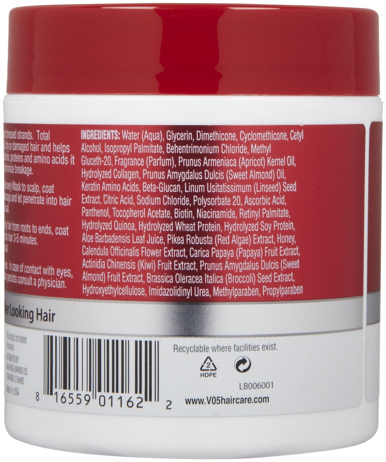 VO5 Salon Series Total Recovery Deep Cleansing Hair Mask, 6 oz