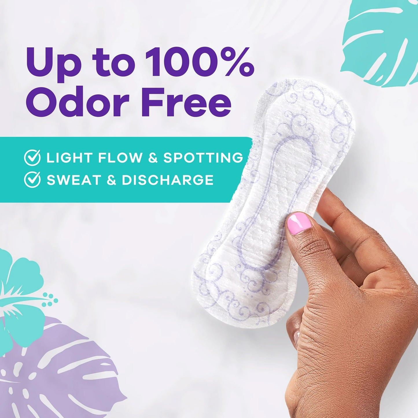 Always Radiant Pantyliners, Regular, Unscented, 48 Count, 2 Pack. (Includes 96 Pantiliners Total.)