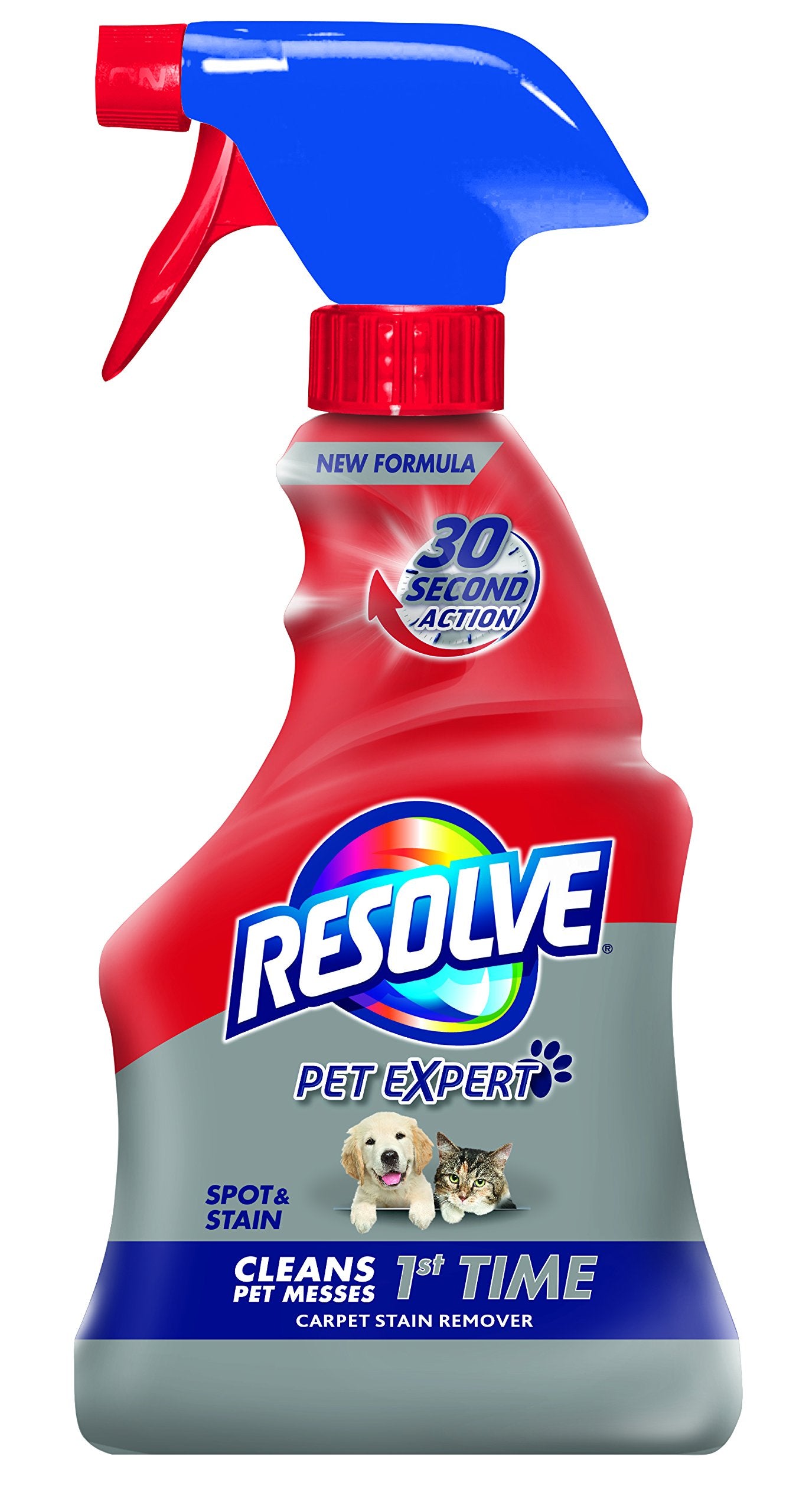 Resolve Pet Carpet Spot & Stain Remover, Carpet Cleaner 16 oz (Pack of 2)
