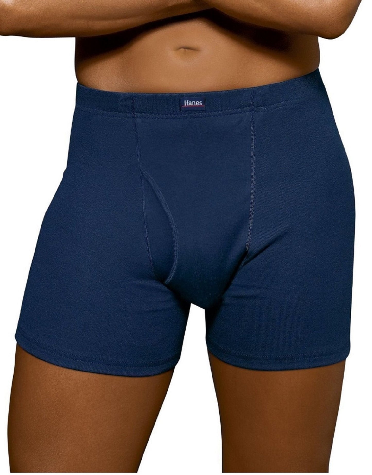 Hanes Men's Tagless Boxer Briefs with Comfort Flex Waistband (XXXX-Large, White)