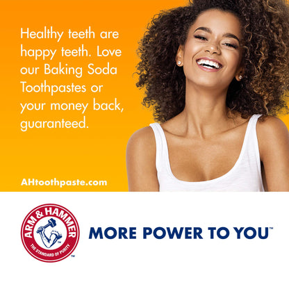 ARM & HAMMER Advance White Extreme Whitening Baking Soda and Peroxide Toothpaste, Fresh Mint, Twin Pack 6 oz (Pack of 4)