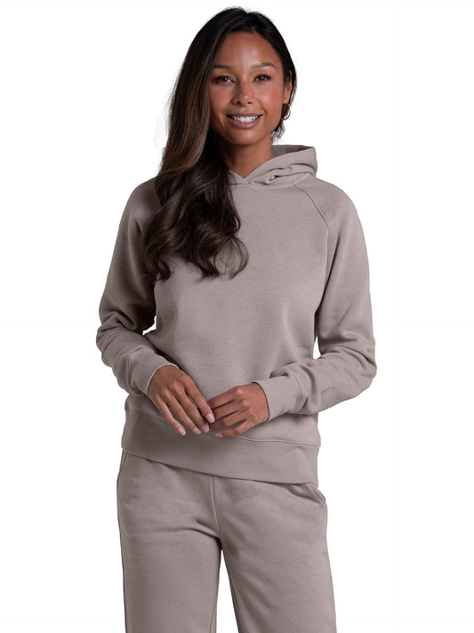 Fruit of the Loom Women's Crafted Comfort Sweatshirts, Pants, & Tri-Blend Tees, Walnut Heather