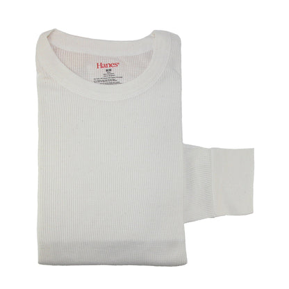 Hanes X-Temp 25439 Mens X-Temp Thermal Crew Size Medium - Heather Grey