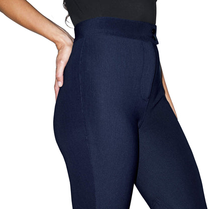 American Apparel Women's The Riding Pant, Navy, Medium