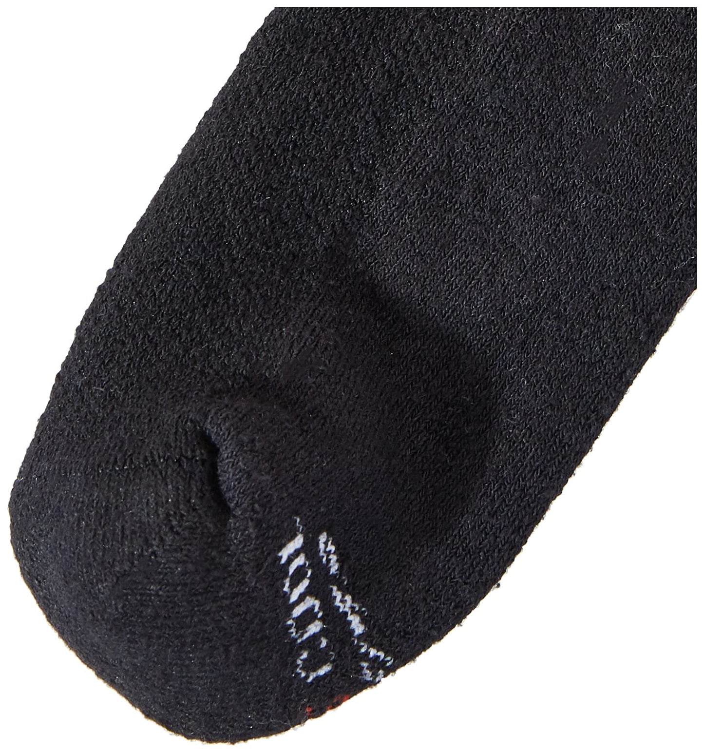 Hanes Ultimate mens 6-pack X-temp Crew Casual Sock, Black, 6 12 US