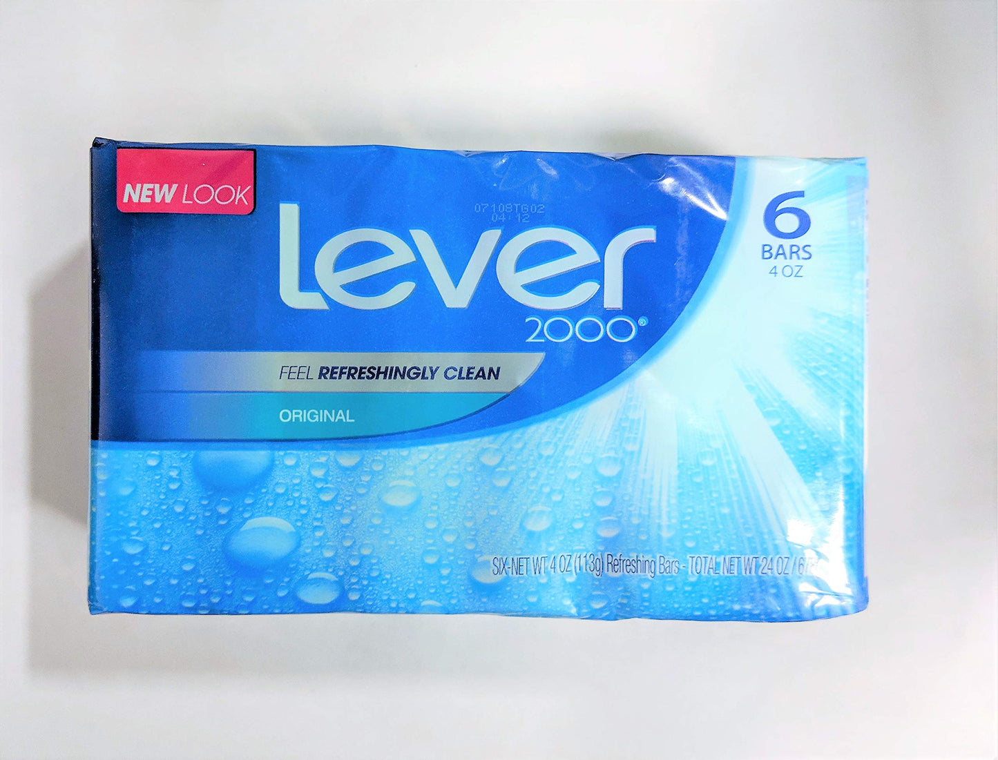 Lever 2000 Moisturizing Bar, Perfectly Fresh Original, 4-ounce Bars in 16-count Package
