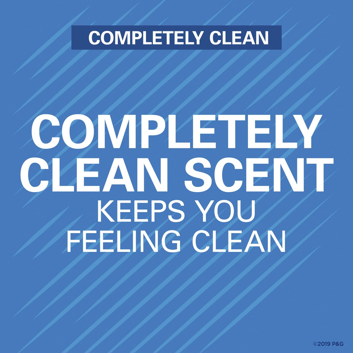 Secret Outlast Invisible Solid Antiperspirant Deodorant for Women, Completely Clean, 2.6 oz - 3 Pack