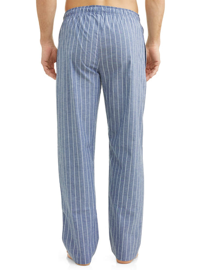 Hanes Men's & Big Men's Woven Plaid Stretchy Sleep Pant, Small