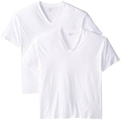 Munsingwear Cotton V-Neck T-Shirts - 3 Pack (MW52) XL/White