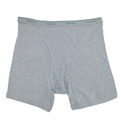 Fruit of the Loom Men's Big Size Boxer Brief Underwear (Pack of 2), 5XB, Multi