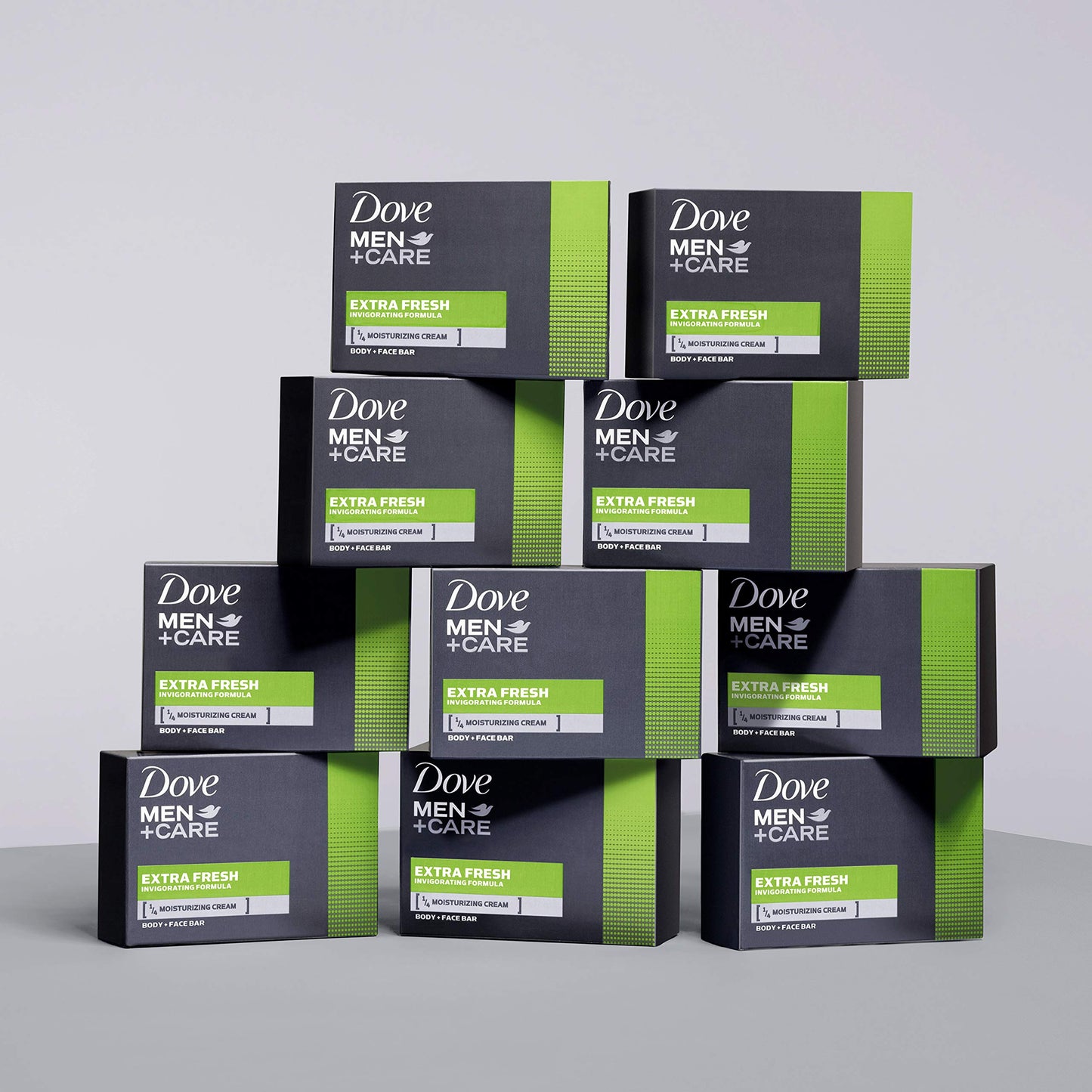 Dove Men+Care Bar 3 In 1 Cleanser For Body, Face, And Shaving To Clean And Hydrate Skin Extra Fresh Body And Facial Cleanser More Moisturizing Than Bar Soap 3.75oz 24 Bars