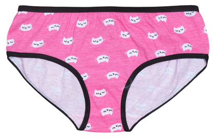 Only Girls Hipster Underwear 10 Pack, Cat, 4'