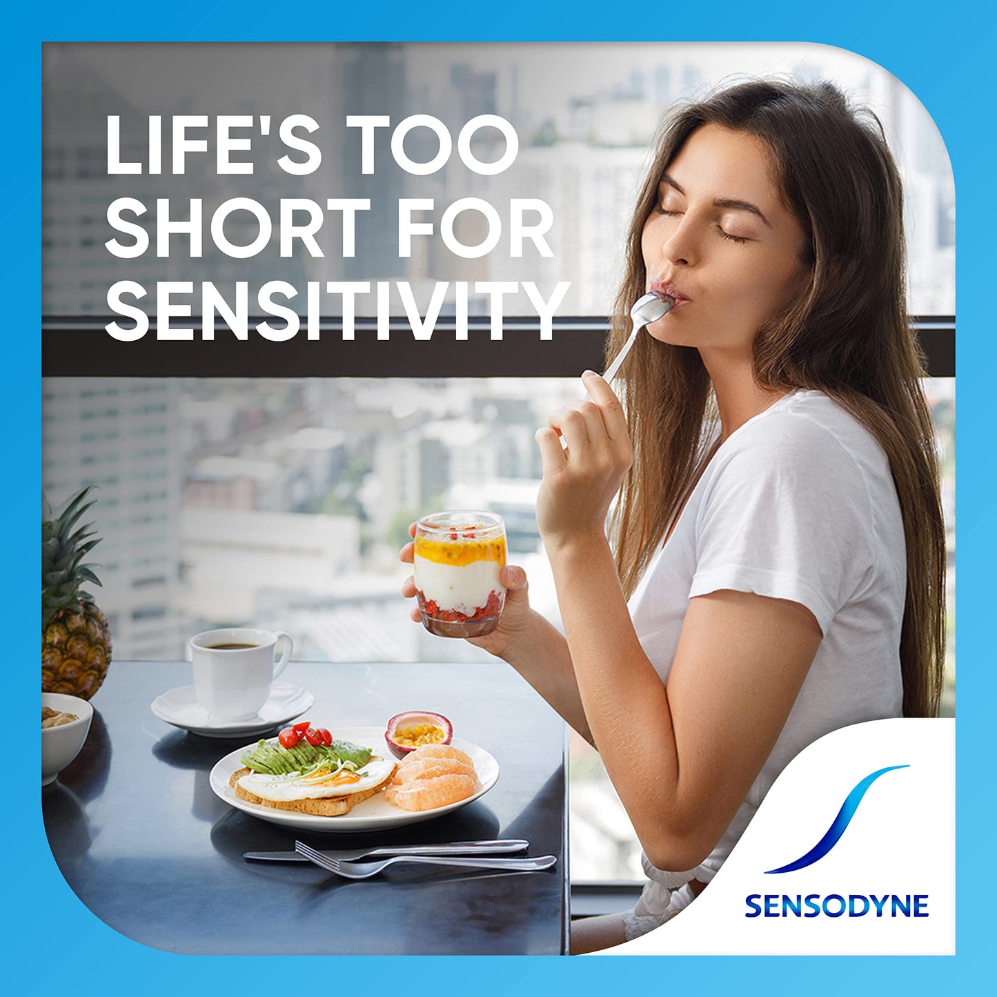 Sensodyne Complete Protection Sensitivity Toothpaste with Cavity & Gingivitis Protection Extra Fresh 3.4 oz (Pack of 3)