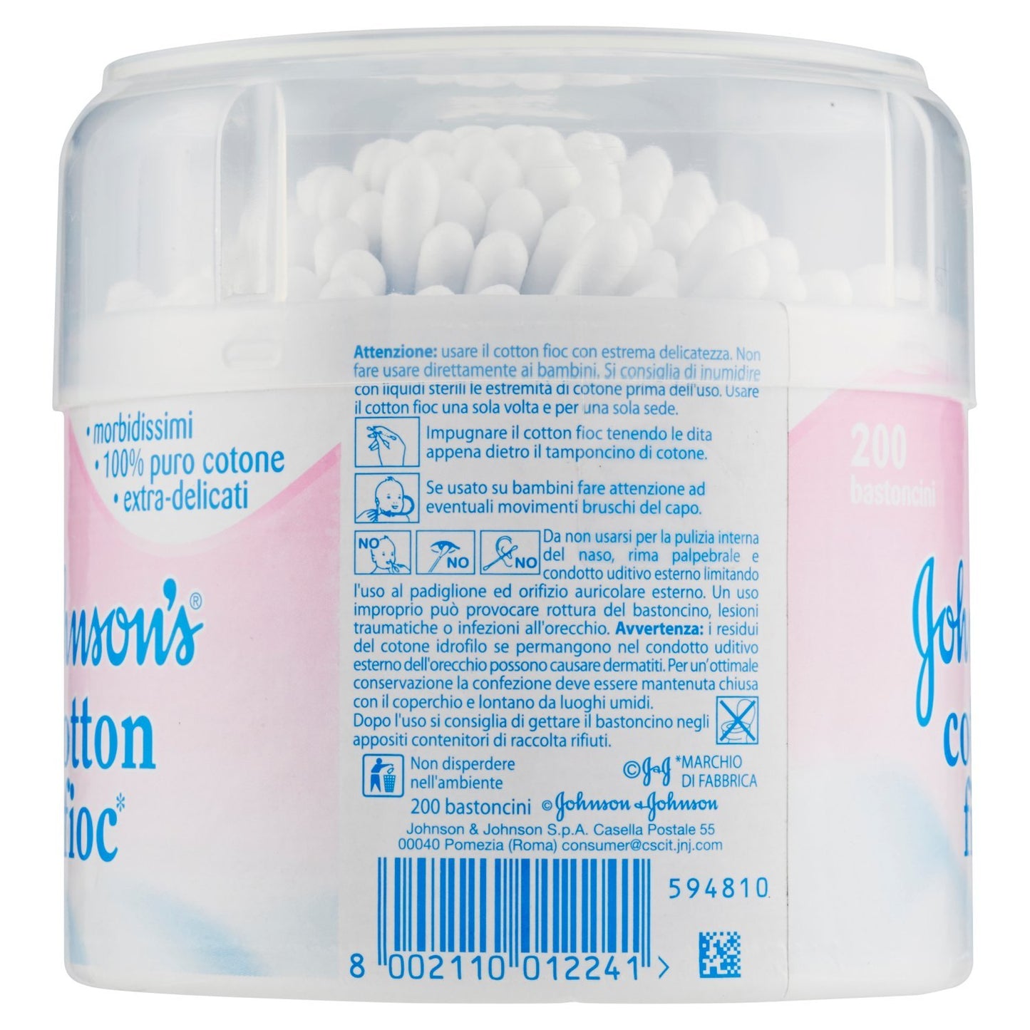 C.Fioc Johnsons Cotton Buds - by C.Fioc