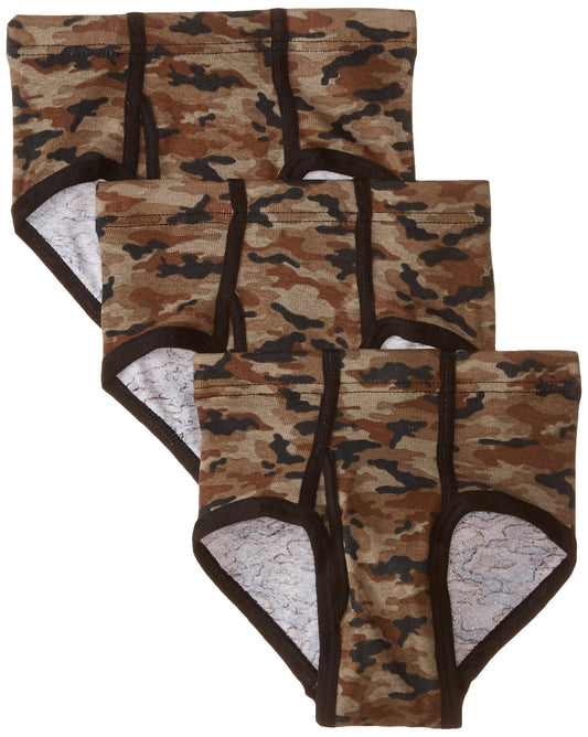 Hanes Boys Comfort Soft Waistband Printed Brief 3 pack, M-Assorted Prints