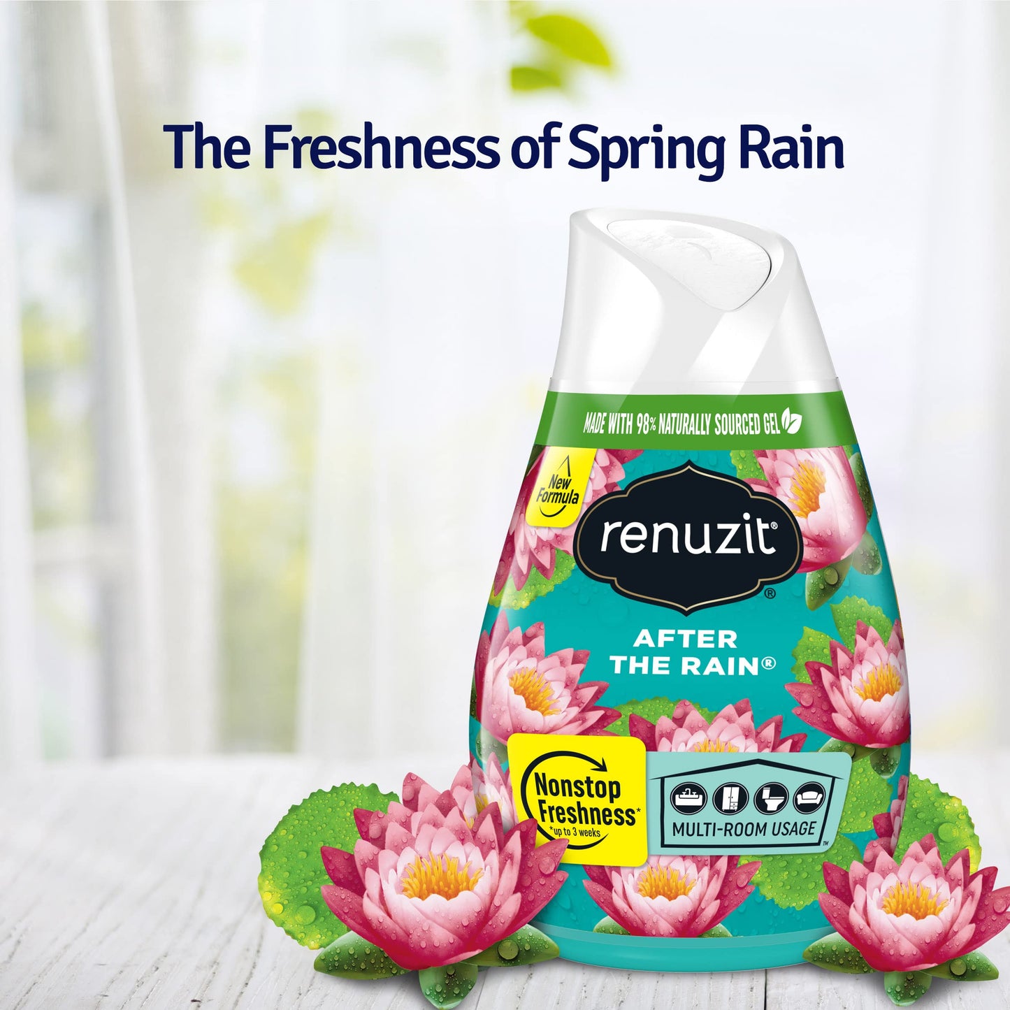 Renuzit Adjustables Air Freshener, After The Rain, 3 Count