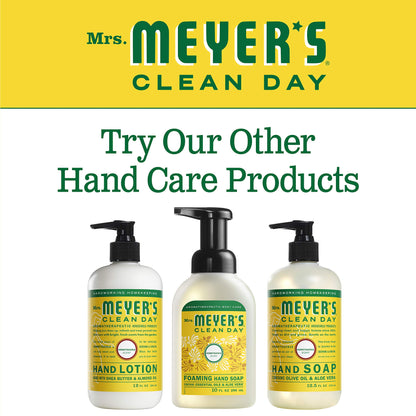 MRS. MEYER'S CLEAN DAY Hand Lotion for Dry Hands, Non-Greasy Moisturizer Made with Essential Oils, Honeysuckle, 12 oz